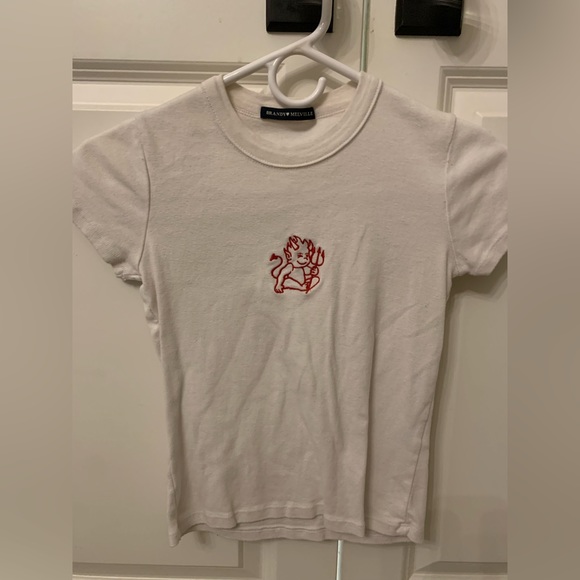 Brandy Melville devil T-shirt one size - Picture 2 of 2